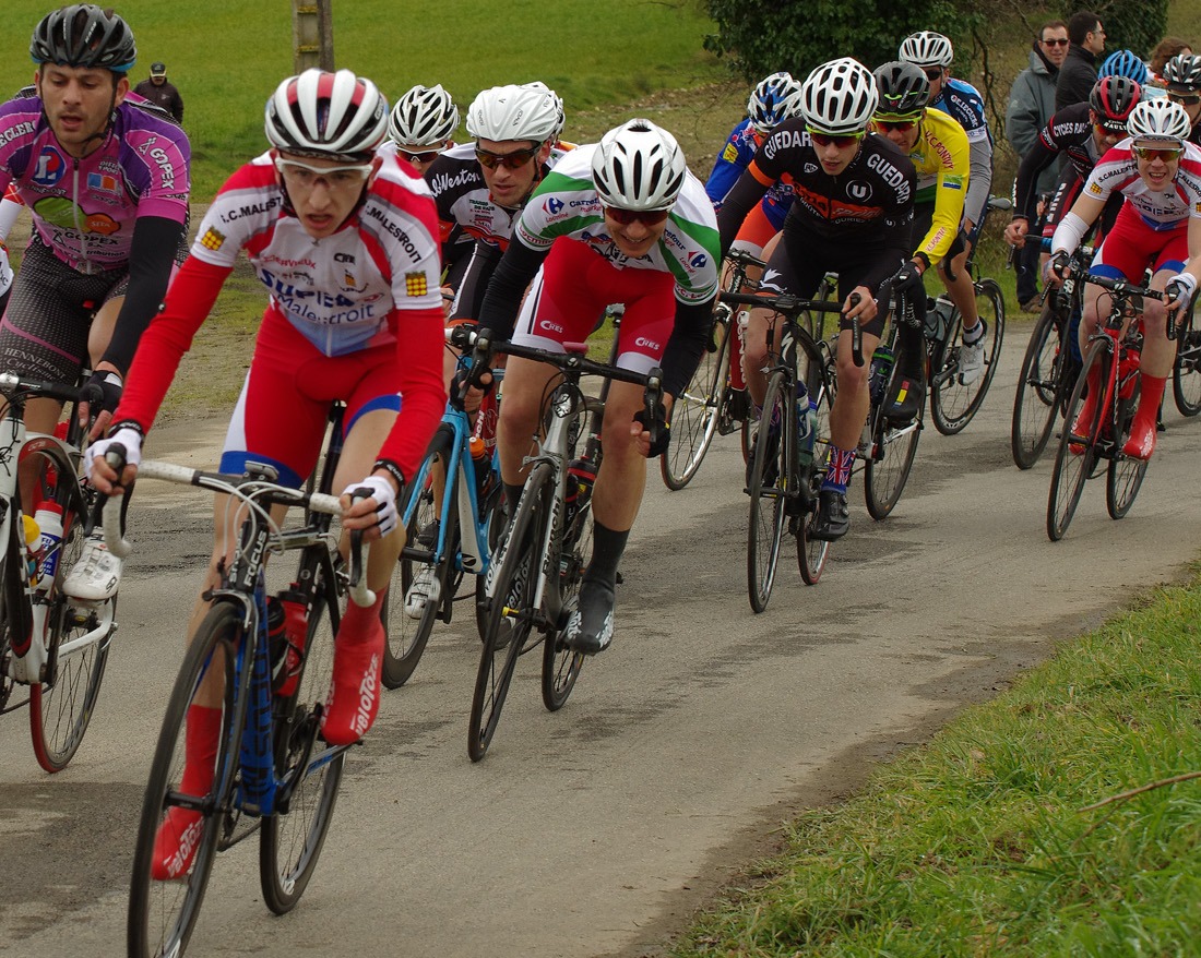 Boissel au pied du podium  Plumelec !