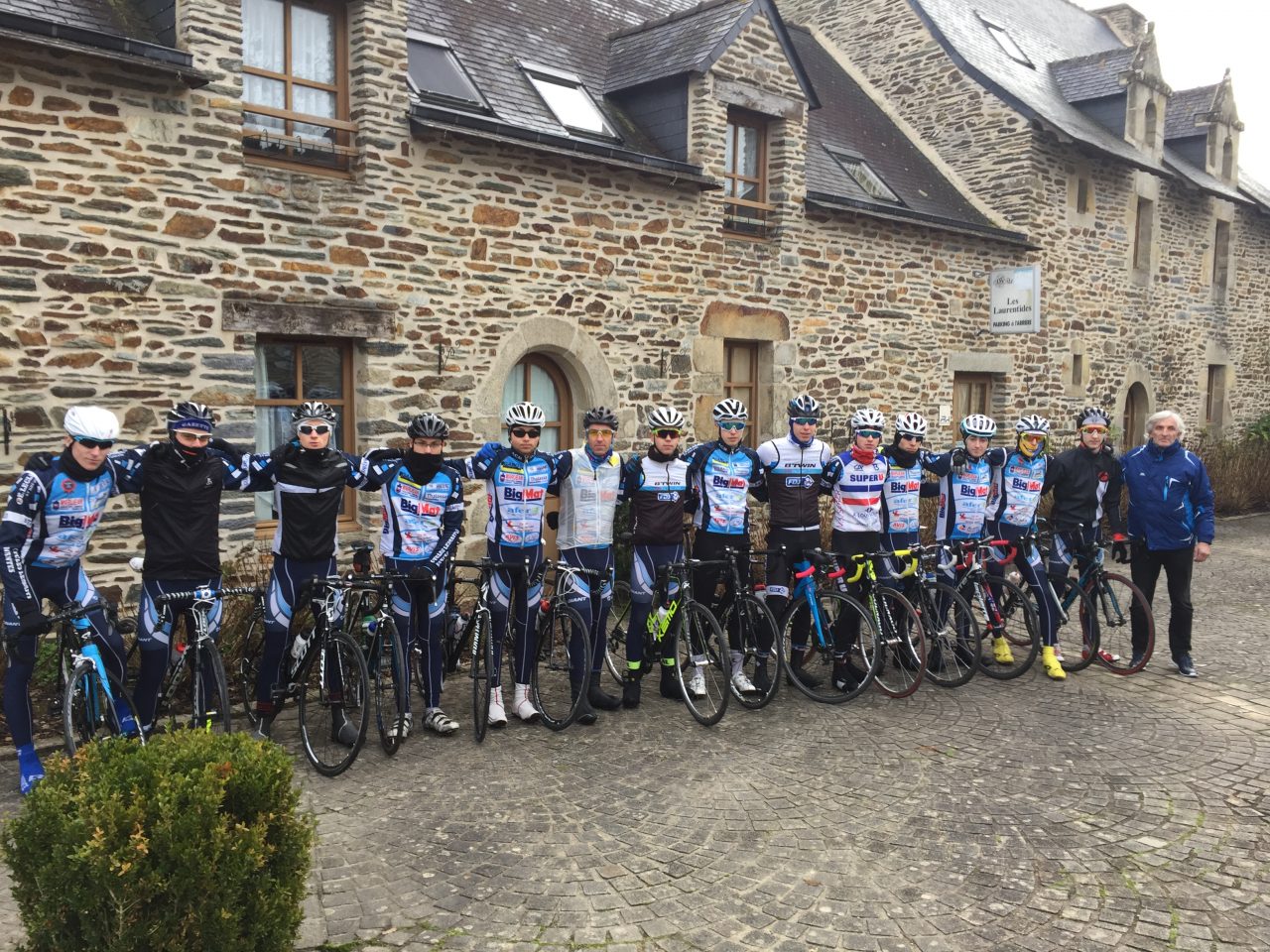 Les juniors Brvinois en stage