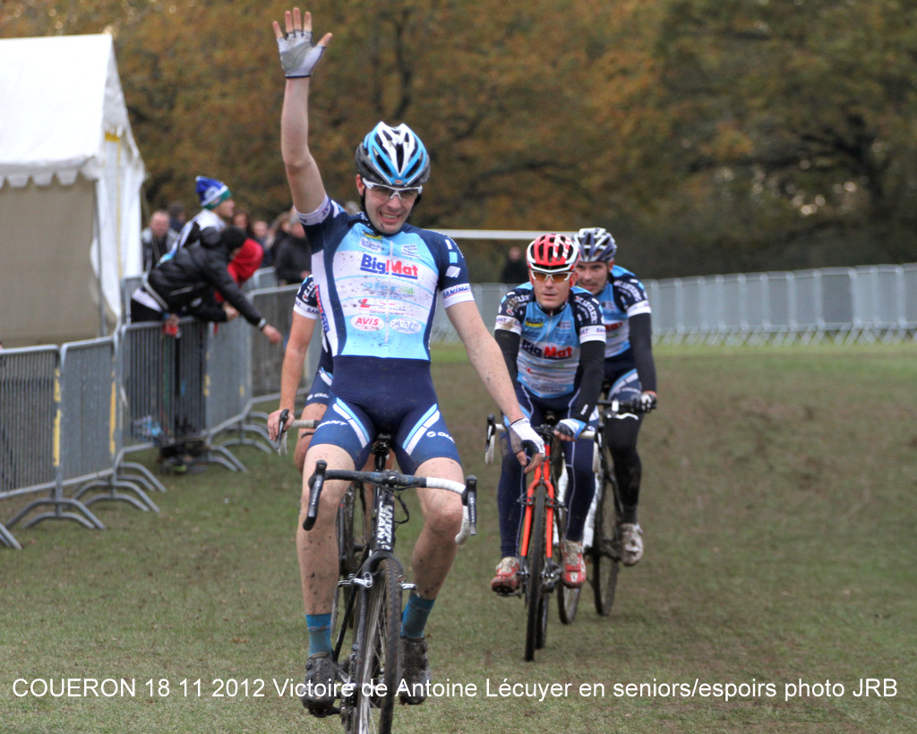 Cyclo-Cross de Couron (44) : Lecuyer devant les Nantais