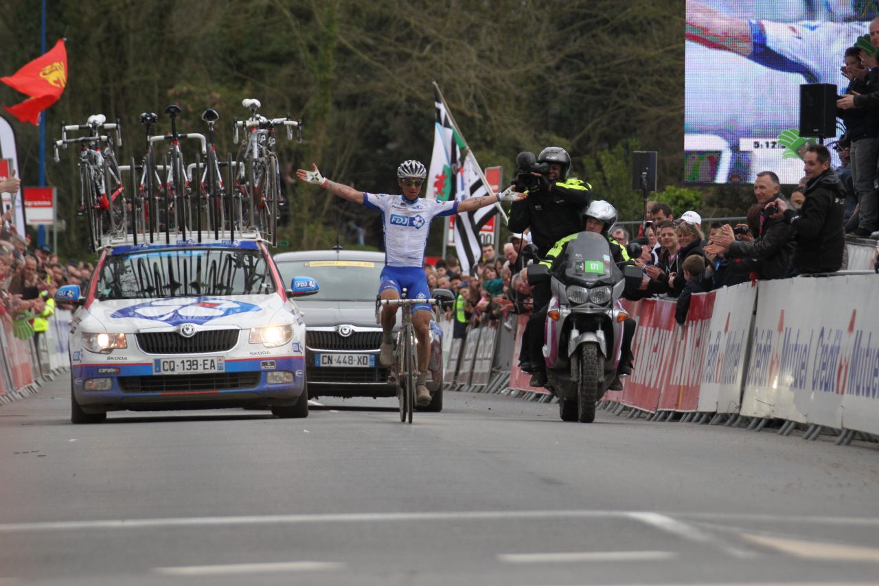 Tro Bro Leon : Mourey et la FDJ.