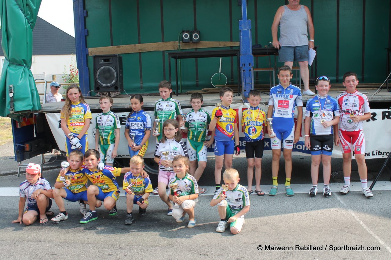 Ecoles de cyclisme  La Bazouge-du-Dsert (35) : Classements