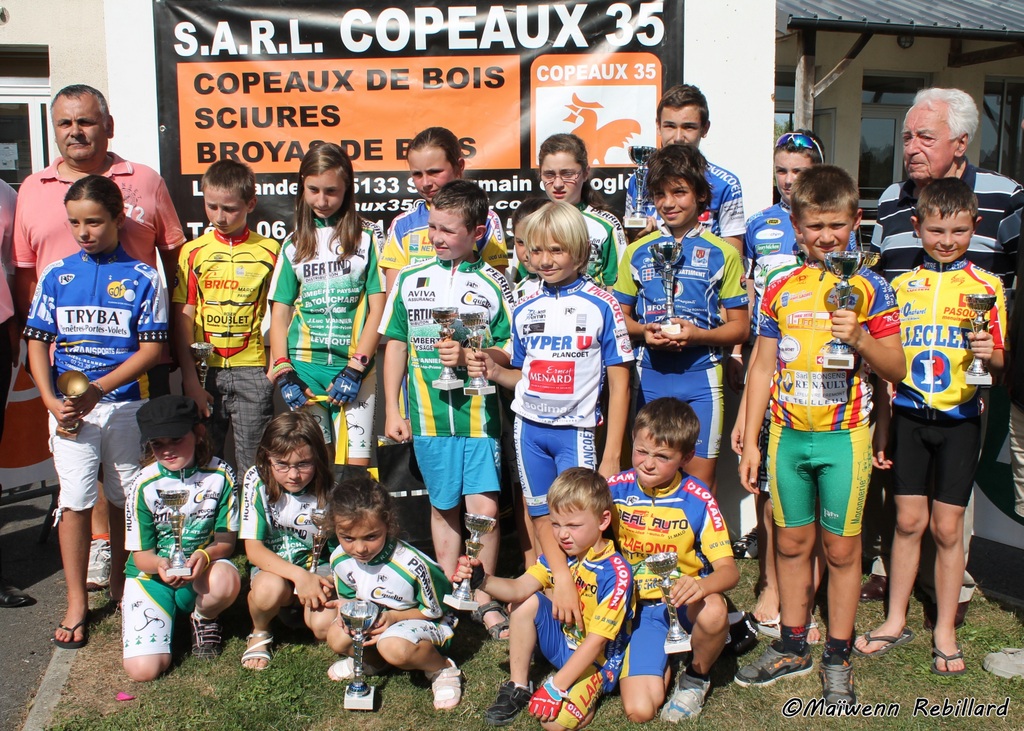 Ecoles de cyclisme  Saint-Georges de Reintembault (35) : Classements