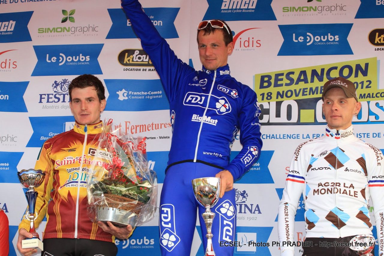 Challenge "La France Cycliste"  Besanon : Guillaume Perrot parmi les grands