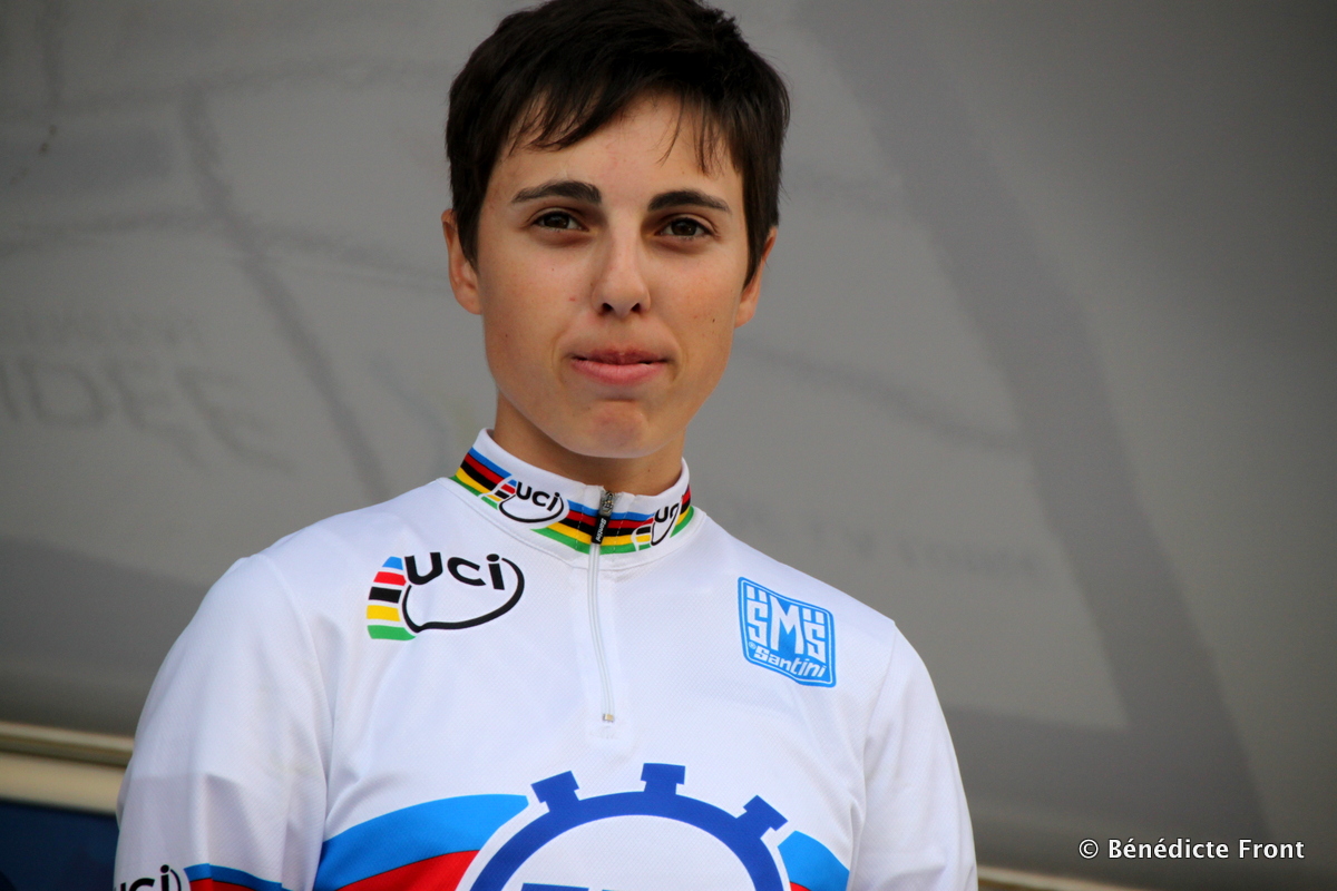 Chrono des Nations Juniors Dames : Eraud en tte / Grard 8e