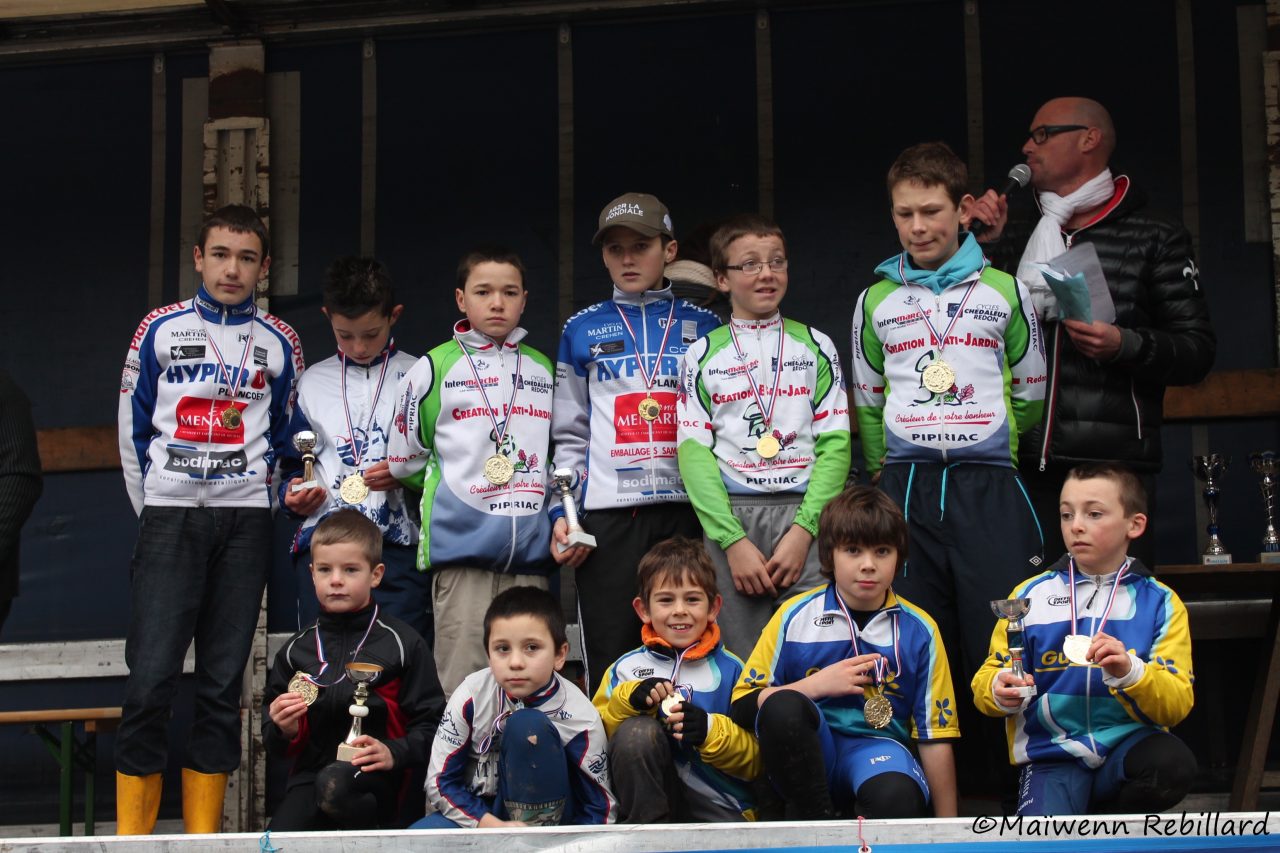 Ecoles de cyclisme  Panc (35) : Classements