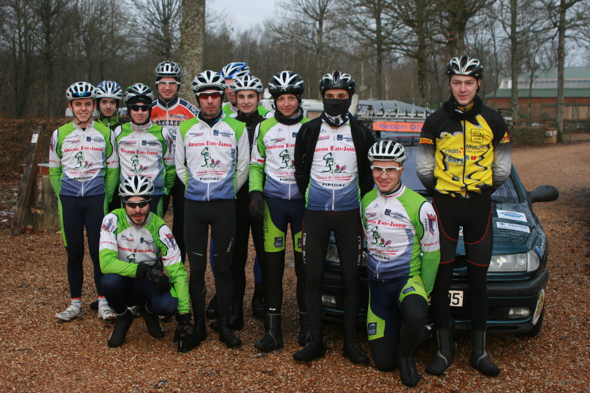 Les Redonnais en stage sous la neige