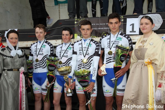 Bretagne CLM des cadets : Plancot au top