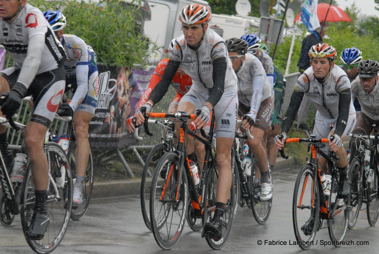 Bretagne Schuller au dpart du Tour d'Autriche 