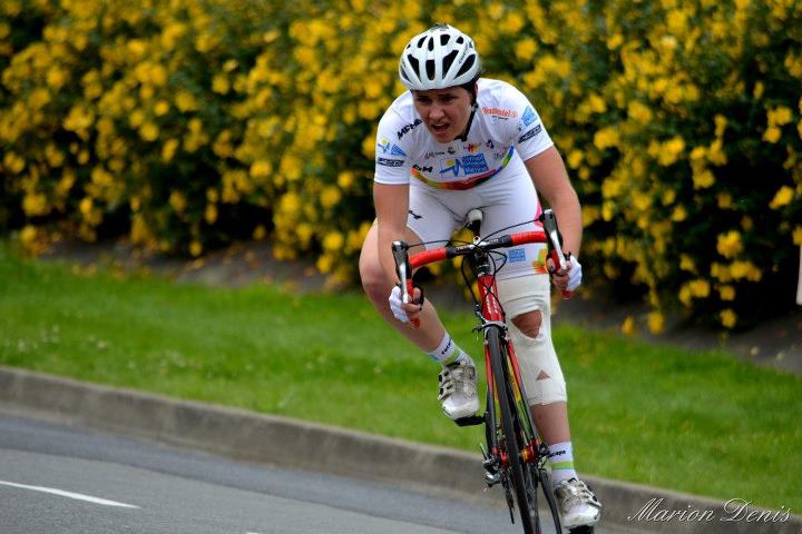 Finale de la Route de l'Ouest Fminine  Bricquebec (50) : Fortin et Letu