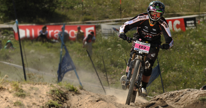 France Descente VTT : Bresset plac, Badouard dpit