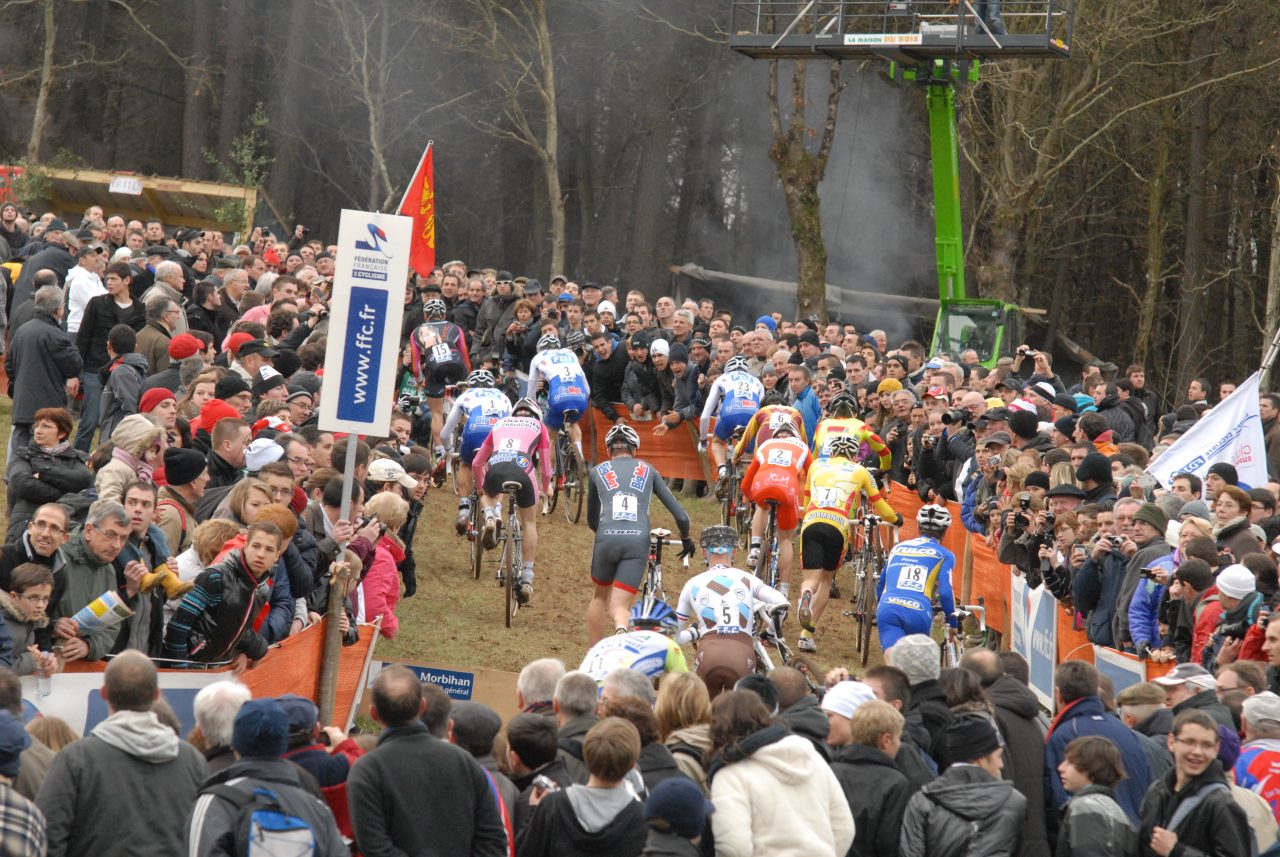 Succs populaire pour le France de cyclo-cross  Quelneuc