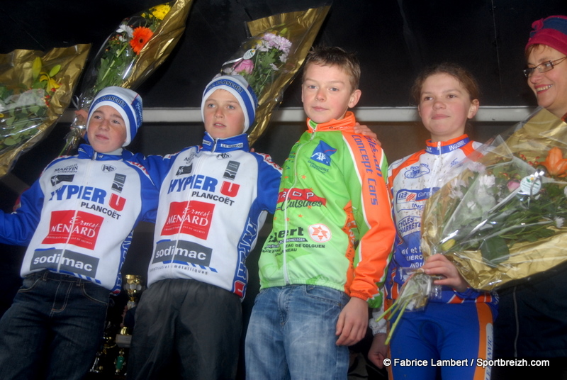 Bretagne Cyclo-Cross  Plouay : les classements des coles de cyclisme 