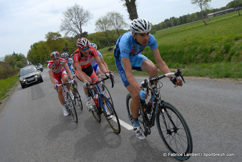 Tour de Bretagne : Sidaner : "C'est tomb sur moi, j'ai eu de la chance."