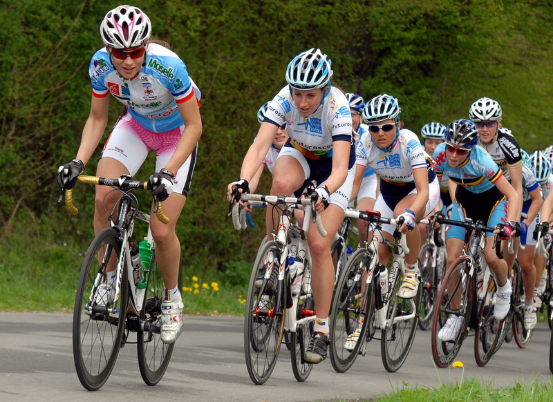 Julie Krasniak a reconnu le parcours du Championnat de France Route  Saint-Brieuc 