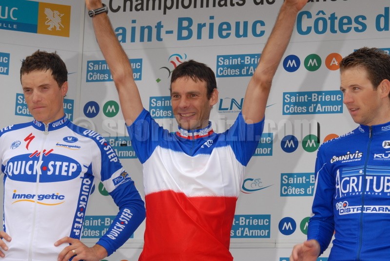 Le Championnat de France Contre la Montre Hommes en images