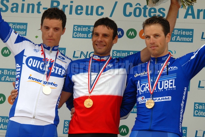 Jean Christophe Peraud remporte le championnat de France du Contre La Montre