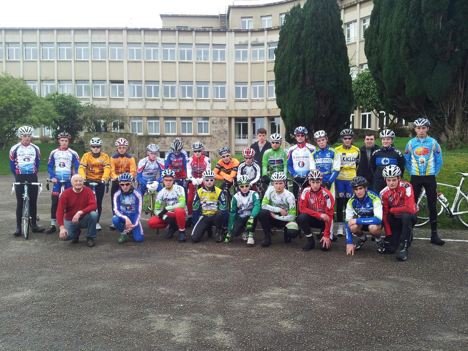 Les juniors du comit du Finistre en stage  Chteaulin