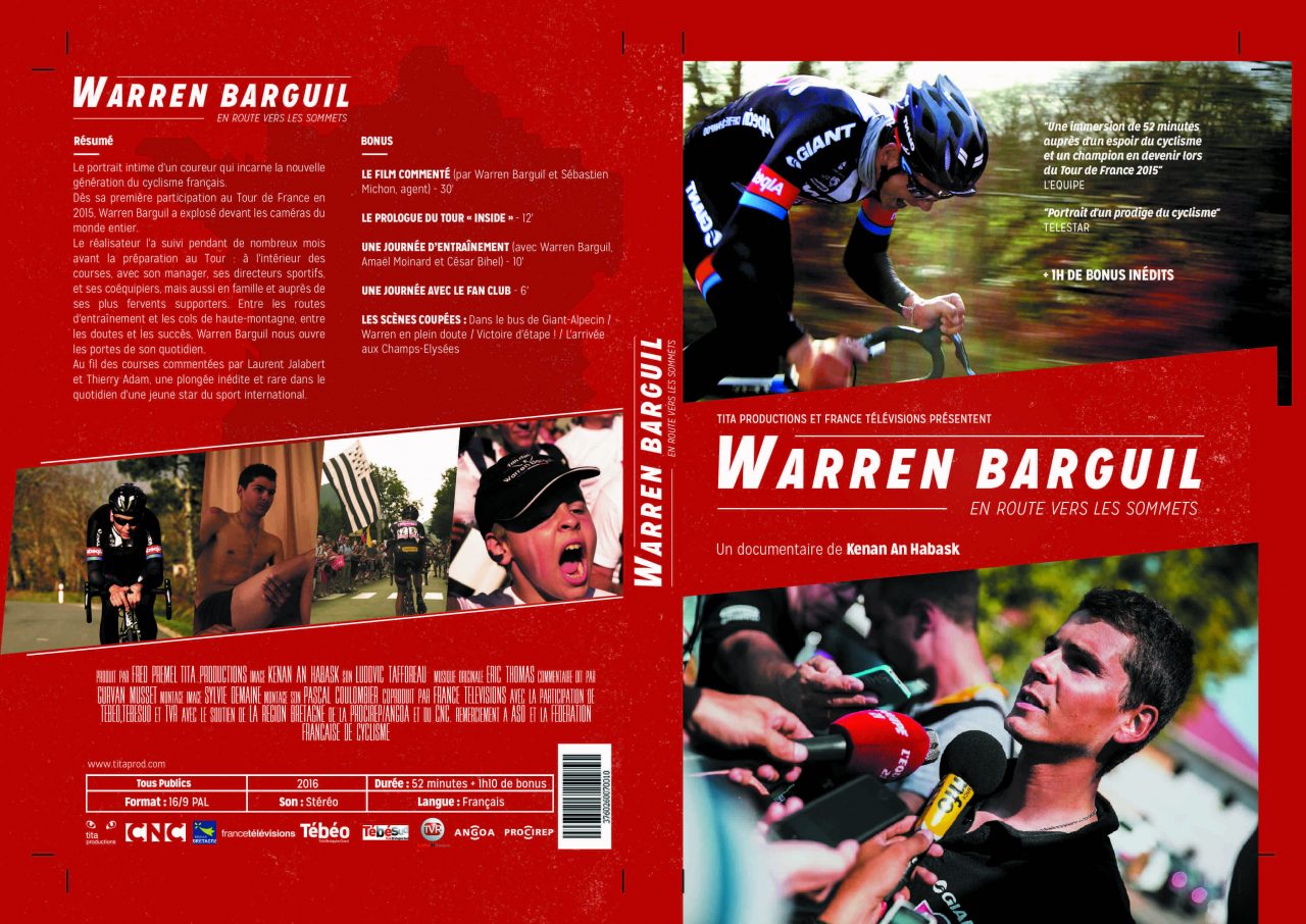  Warren Barguil, en route vers les sommets : sortie du DVD ce vendredi 