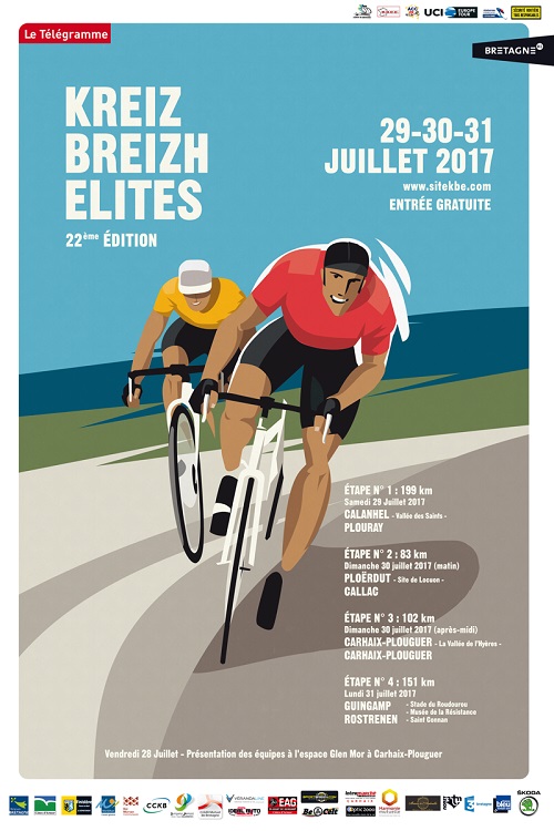 Kreiz Breizh Elites 2017 : Les quipes 