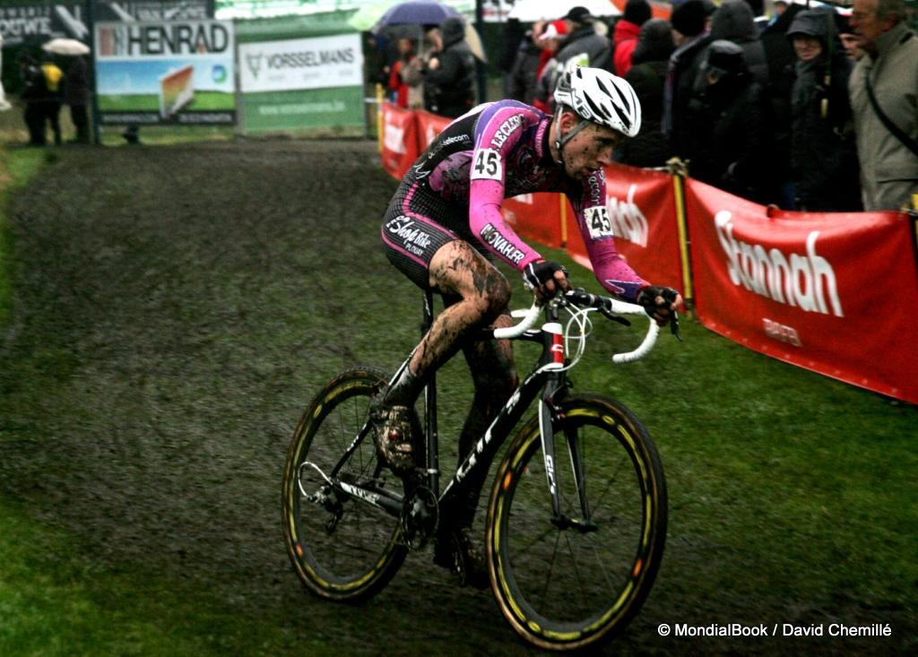 Silvester cyclocross  Bredene (Belgique) : Corbihan 17me