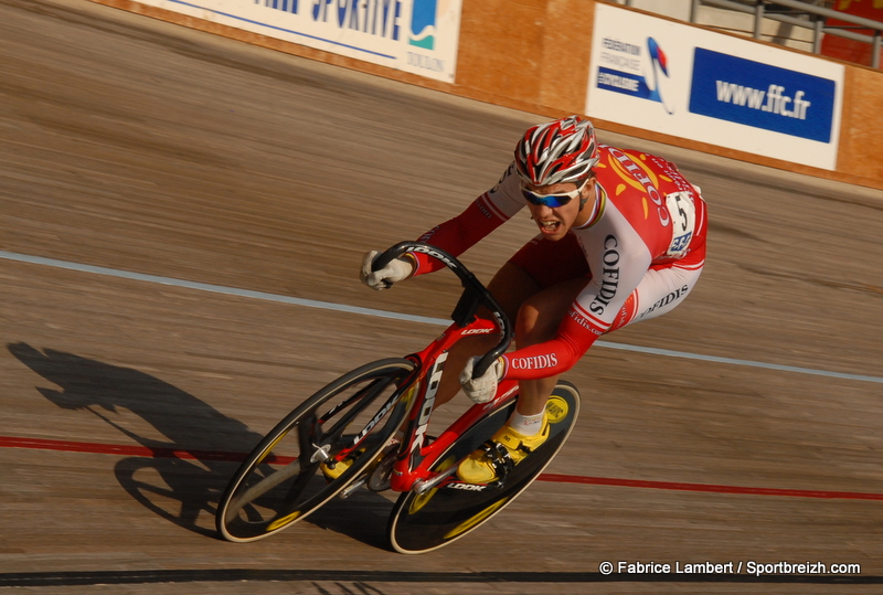 Kvin Sireau champion de France Keirin