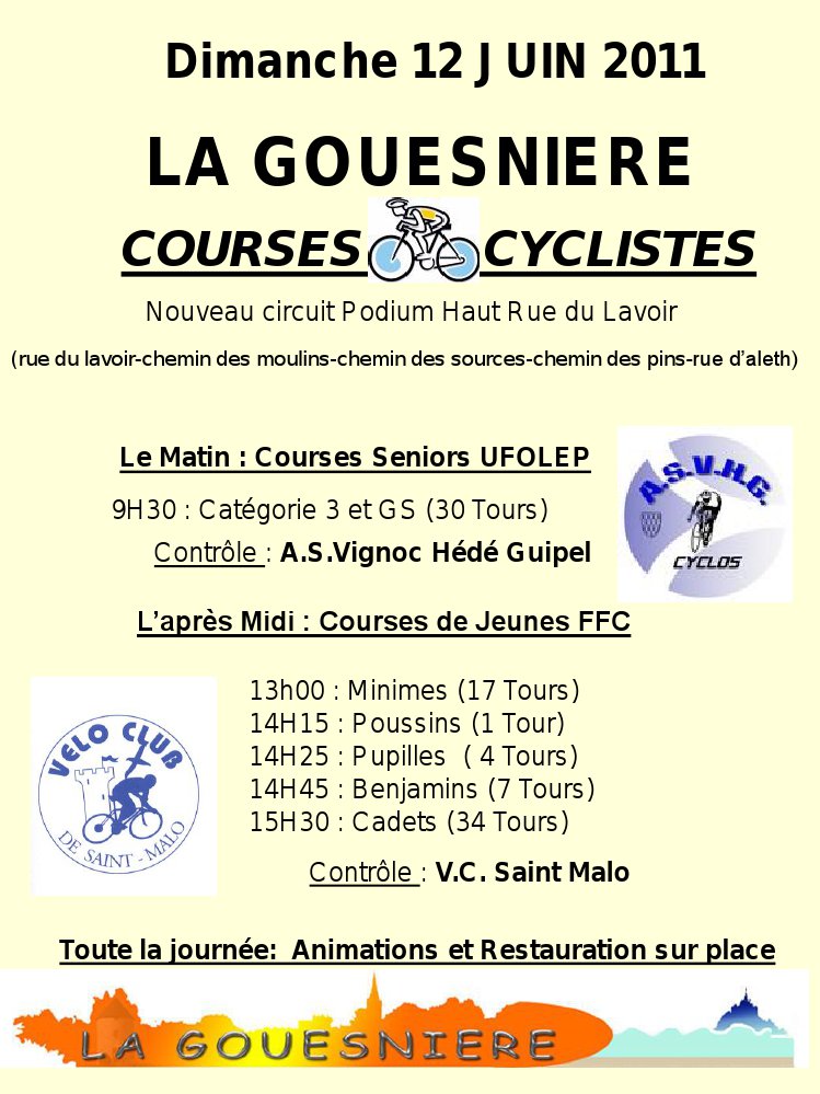 La Gouesnire (35) : 5 courses au programme ce dimanche 