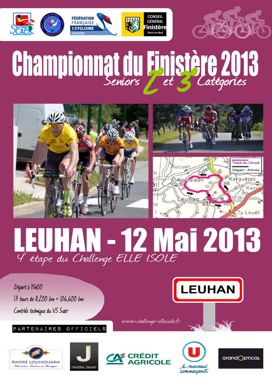 Championnats 29 des 2me et 3me catgorie  Leuhan le 12 mai 