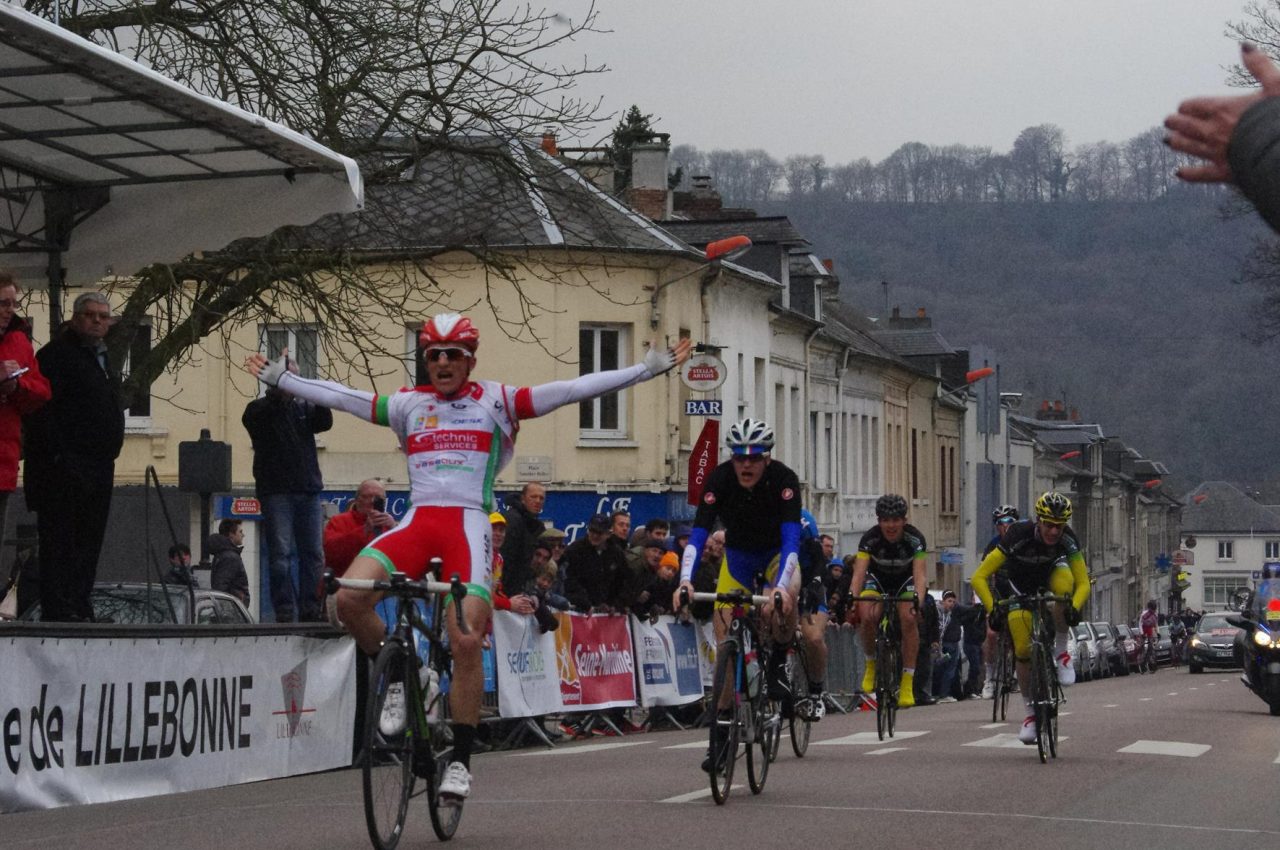 GP de la ville de Lillebonne (76) : Canales devant Chopier