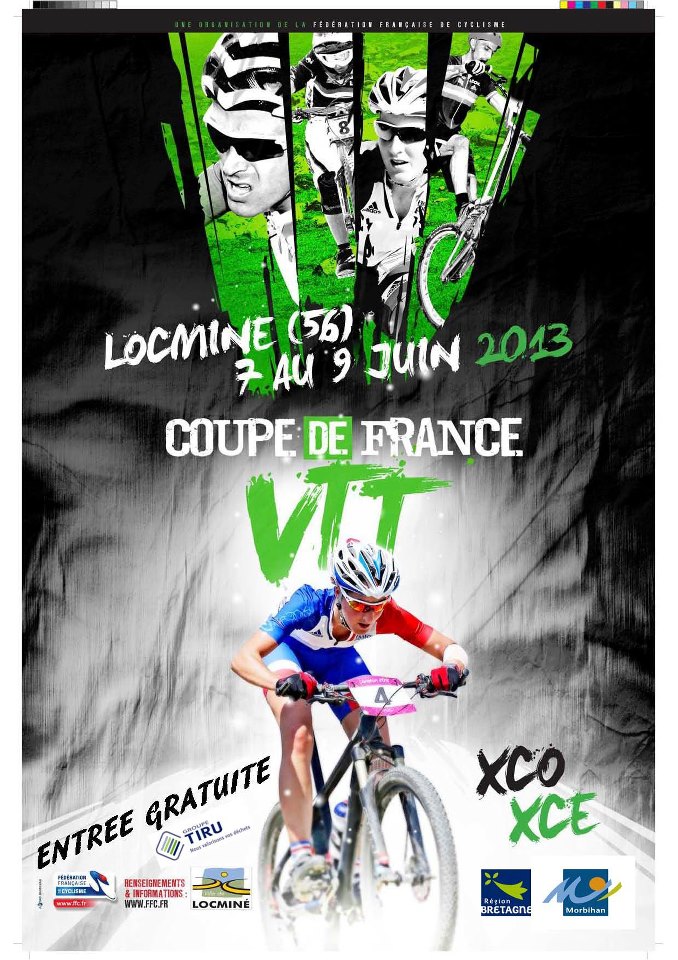La Coupe de France VTT  Locmin 