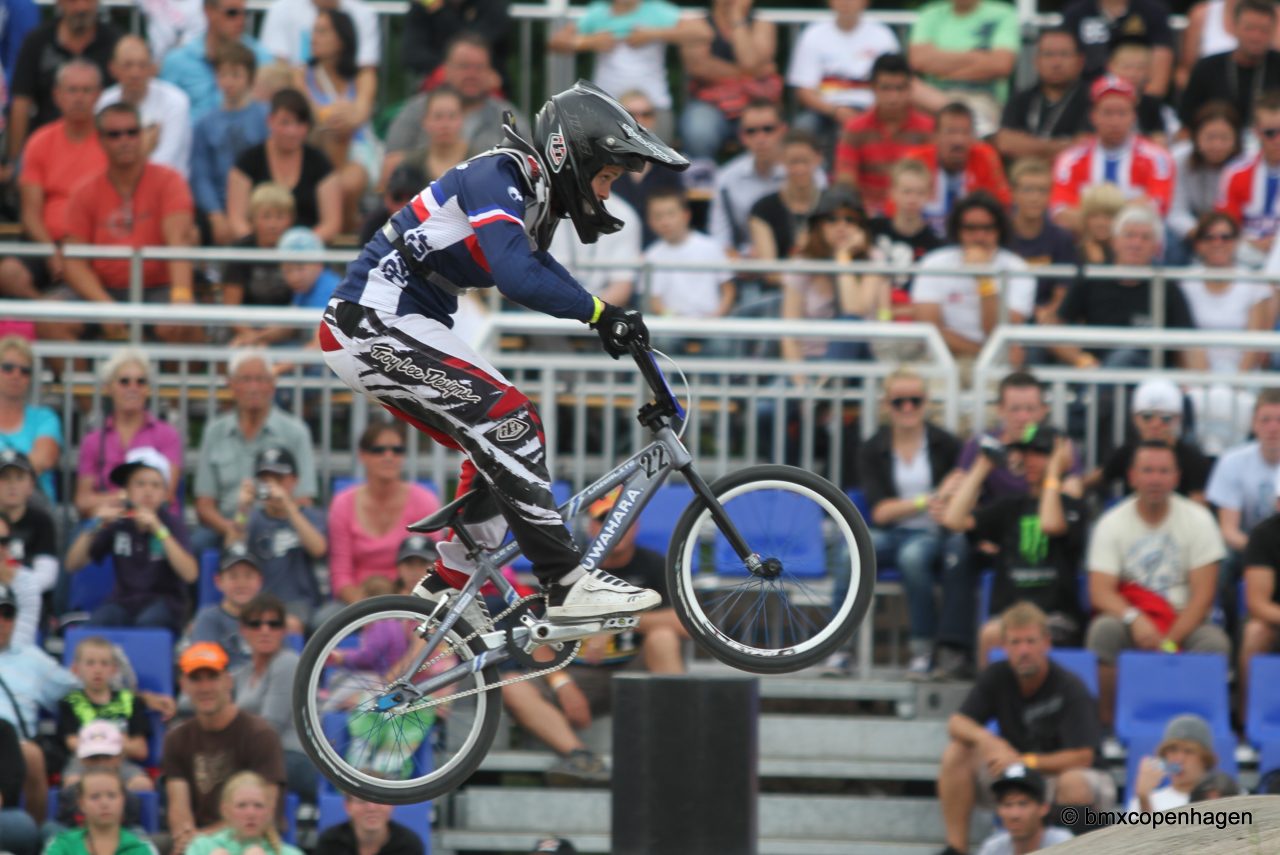 Mondial BMX  Copenhague : les classements du Time Trial