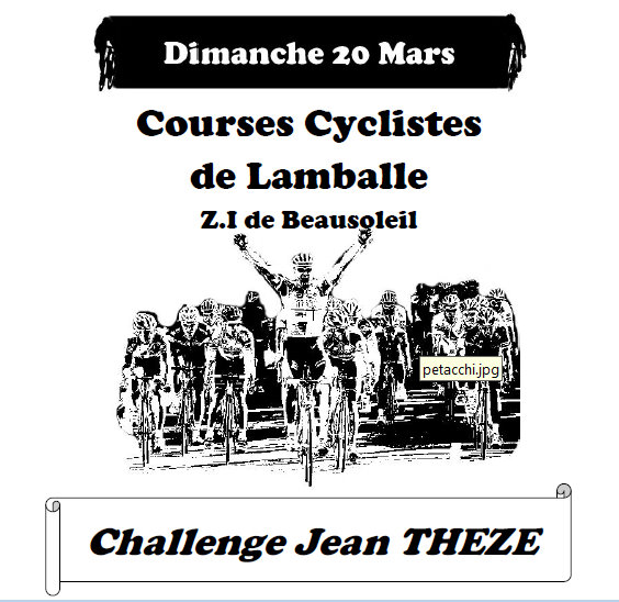 Challenge Jean Thze  Lamballe dimanche 