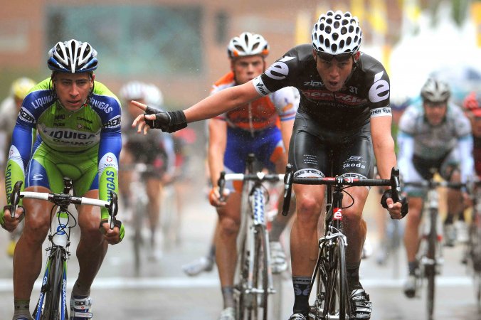 Tour de Californie: Lancaster s'impose sous la pluie de Santa Rosa