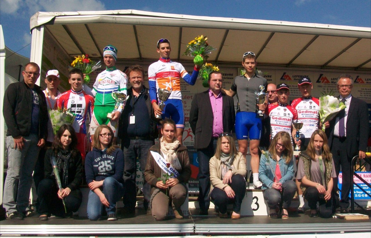 7me Prix Cycliste des Grandes-Ventes (76) : Maxime Renault 2me 