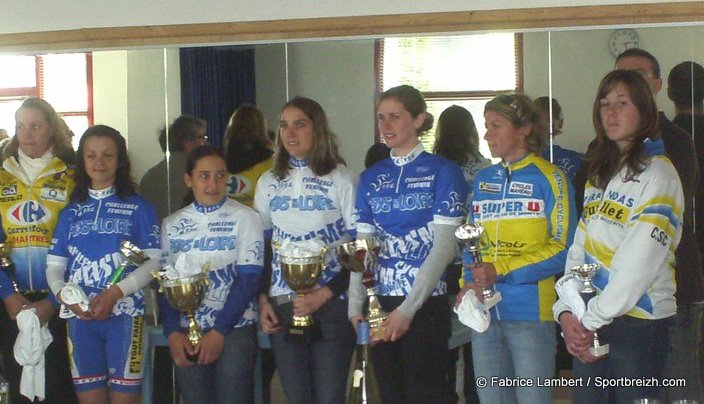 Challenge Fminin des Pays de la Loire  Saint-Jean-de-Monts (85):  Julie Le Priellec sur le podium 