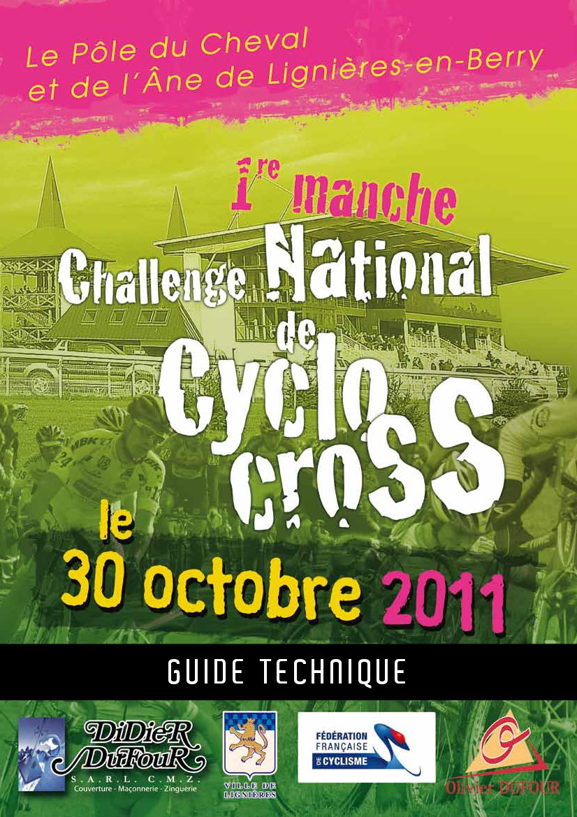 Tout savoir sur la 1re manche du challenge national de cyclo-cross 