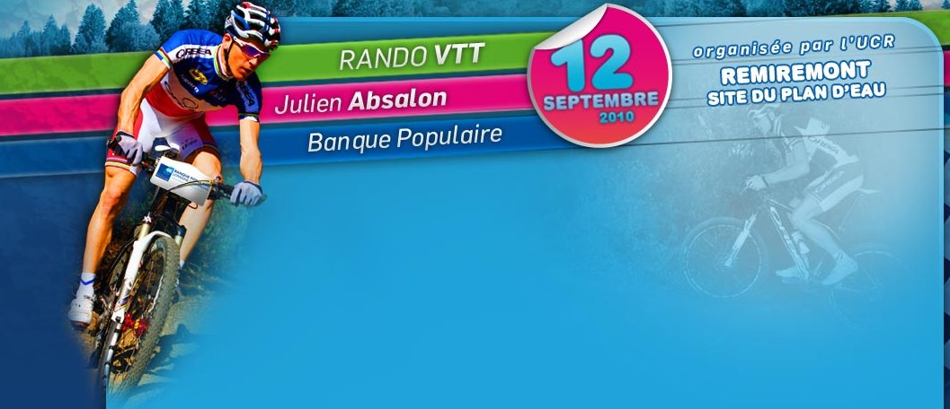 Randonne Julien Absalon le 12 septembre  Remiremont (88)