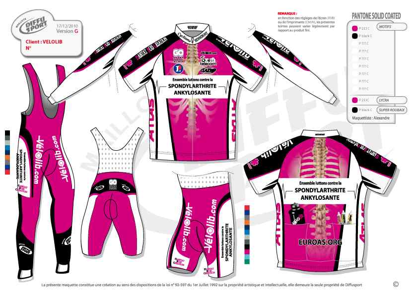 TEAM CYCLISTE SPONDYLARTHRITE ANKYLOSANTE