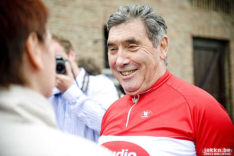 Eddy Merckx lev au rang de Commandeur de la Lgion d'honneur 