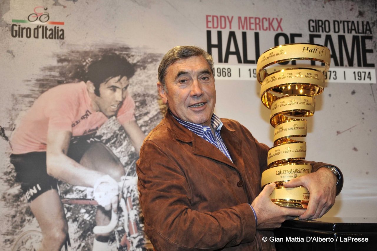 Eddy Merckx inaugure le Hall Of Fame 