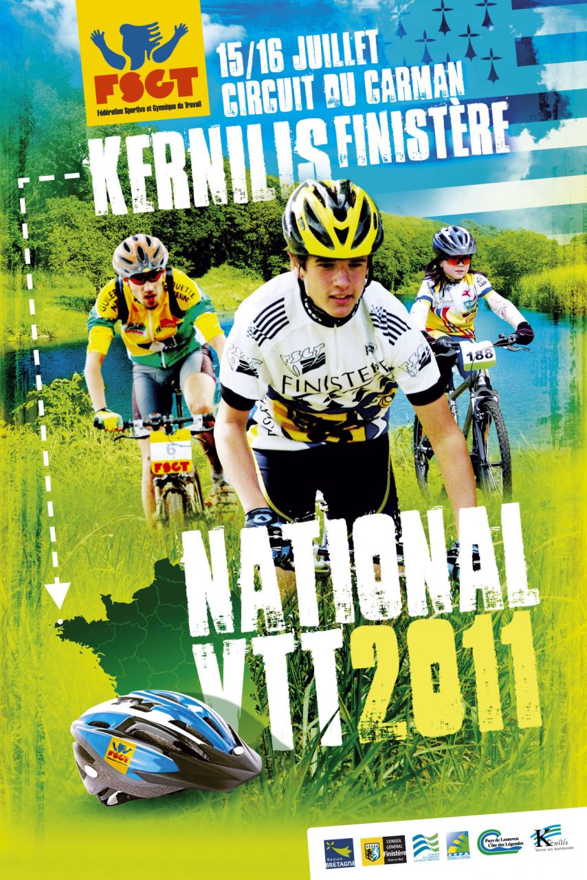 National VTT FSGT les 15 et 16 Juillet  Kernilis (29) 