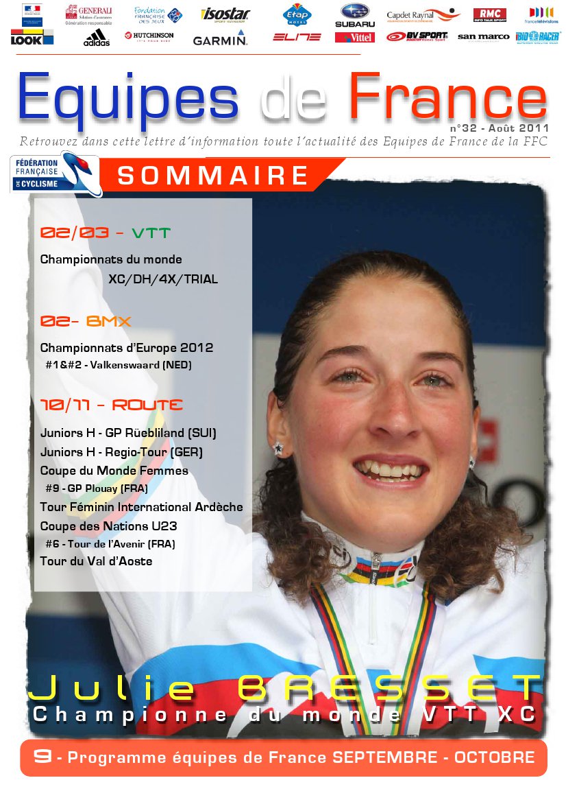 Dcouvrez la nouvelle Newsletter FFC