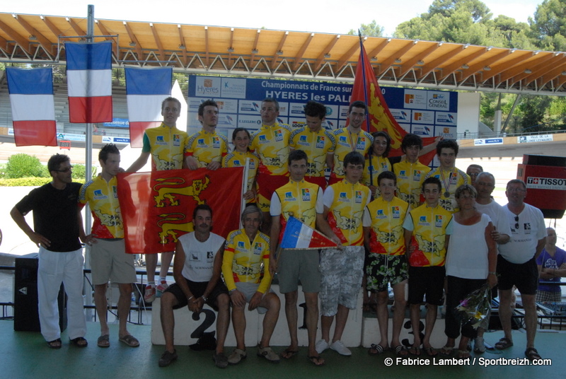 Championnats de France sur piste : la Bretagne en argent