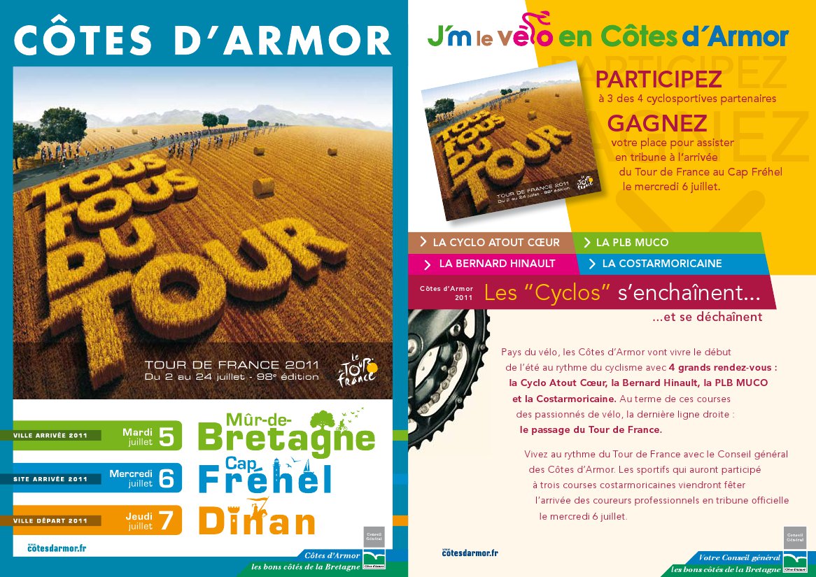 Ctes d’Armor 2011 : Les “Cyclos” s’enchanent... et se dchanent