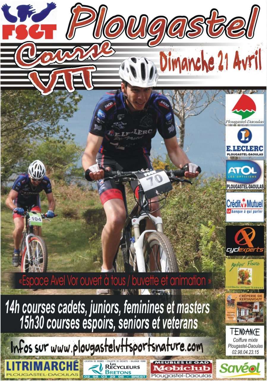 Penn Ar Bed Cup VTT  Plougastel le 21 avril : les infos