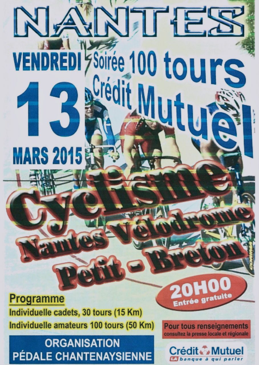 Soire des 100 tours  Nantes le 13 mars 