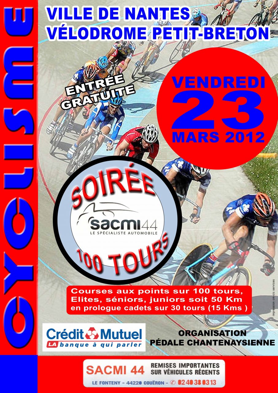 Soire des 100 tours  Nantes le 23 mars 