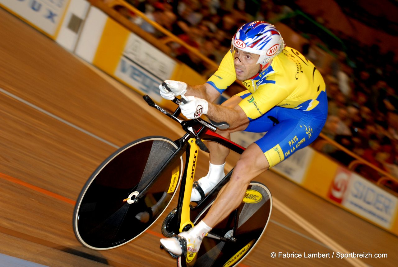 Trophe du sprint avec l'quipe de France olympique au Mans le 23 juin