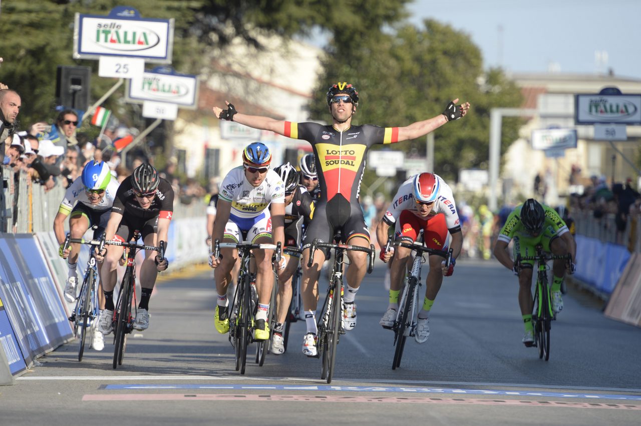 Tirreno-Adriatico#1 : Debusschere au sprint