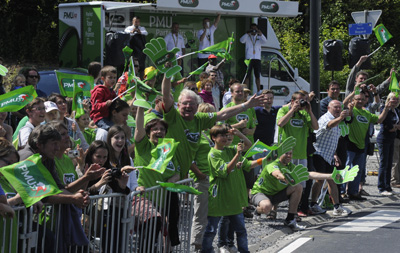 Newsletter PMU : Peter Sagan profite pleinement de son maillot vert 