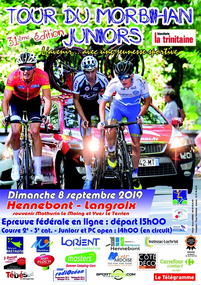 Tour du Morbihan Juniors : Les engags 